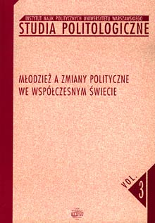 Book cover Studia Politologiczne vol. 3